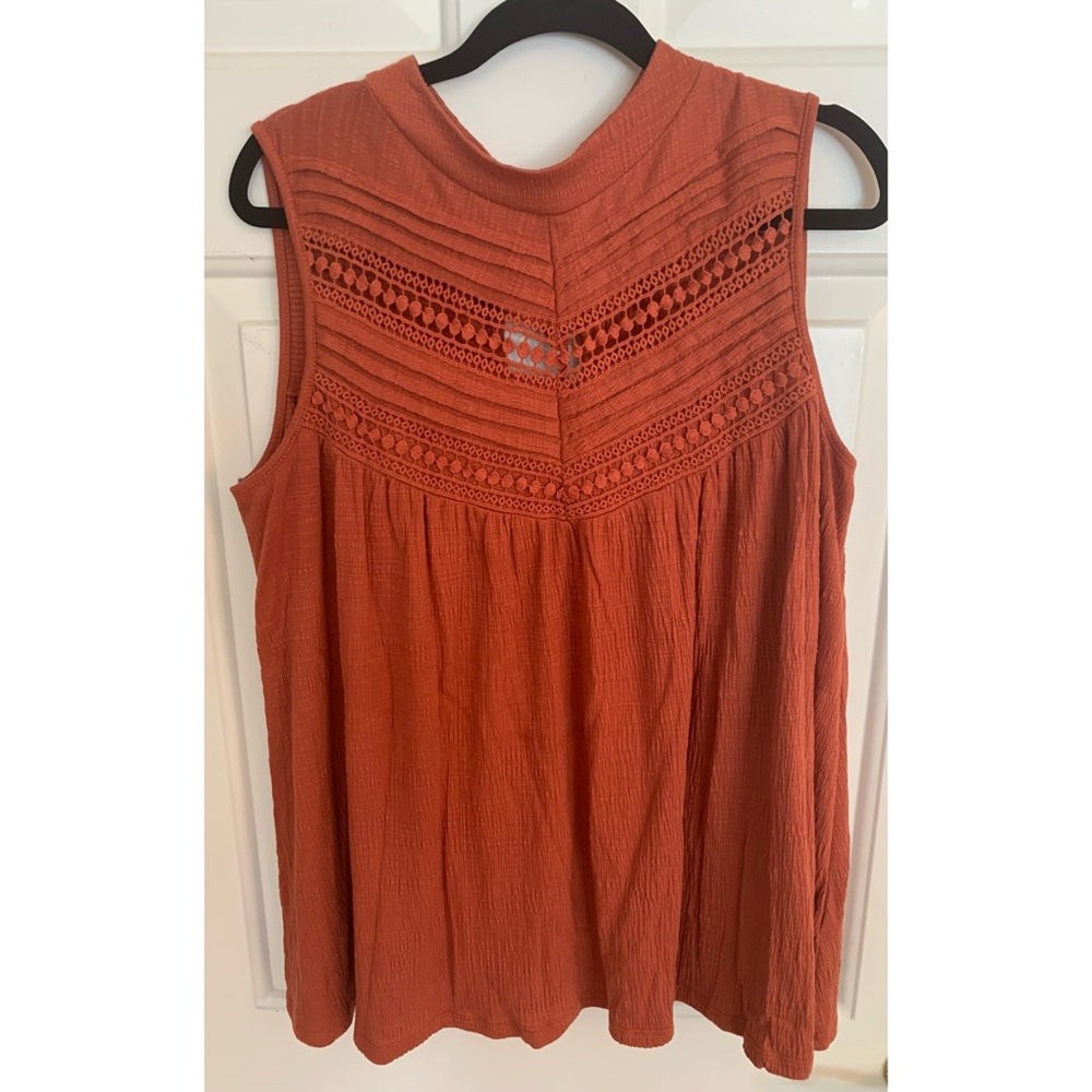 Orange Tanktop Blouse